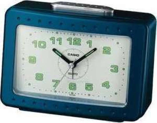 Casio TQ-329-2D Επιτραπέζιο Ρολόι με Ξυπνητήρι Μπλε TQ-329-2D