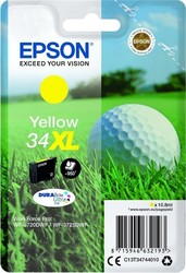 Epson 34XL Original InkJet Printer Ink Yellow (C13T34744010)