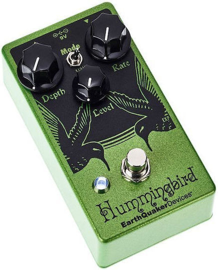 EarthQuaker Devices Hummingbird Repeat Percussions / Tremolo EQDHUM Pedală Tremolo Chitară electrică și Bas electric