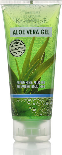 Krauterhof Gel hidratant pentru regenerare cu Aloe Vera pentru piele uscat  200ml