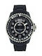 Bultaco Watch Automatic with Black Rubber Strap BLPB45A-CB1