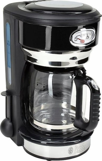 Russell Hobbs Retro Classic -56 Filter Coffee Machine 1000W Black