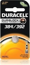 Duracell Duralock 392/384 Μπαταρία Silver Oxide Ρολογιών SR41 1.5V 1τμχ