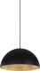 Sigma Sfera Pendant Light Single-Light Bell for Socket E27 Black