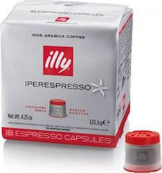 Illy Κάψουλες Espresso Classico (Normale) Συμβατές με Μηχανή Iperespresso 18caps