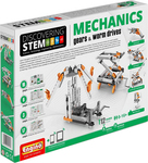 Engino Joc de construcție din plastic Stem Mechanics: Gears & Worm Drives pentru copii de 8++ ani