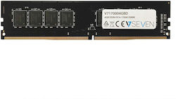 V7 4GB DDR4 RAM mit Geschwindigkeit 2133 für Schreibtisch