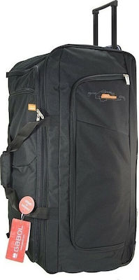 Gabol Week Wheeled Sack Voyage 122lt Black L85xW38xH40cm