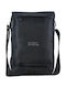 Book Herrentasche Schulter / Crossbody Schwarz