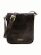 TL Messenger Leather Men's Bag Messenger Dark Brown