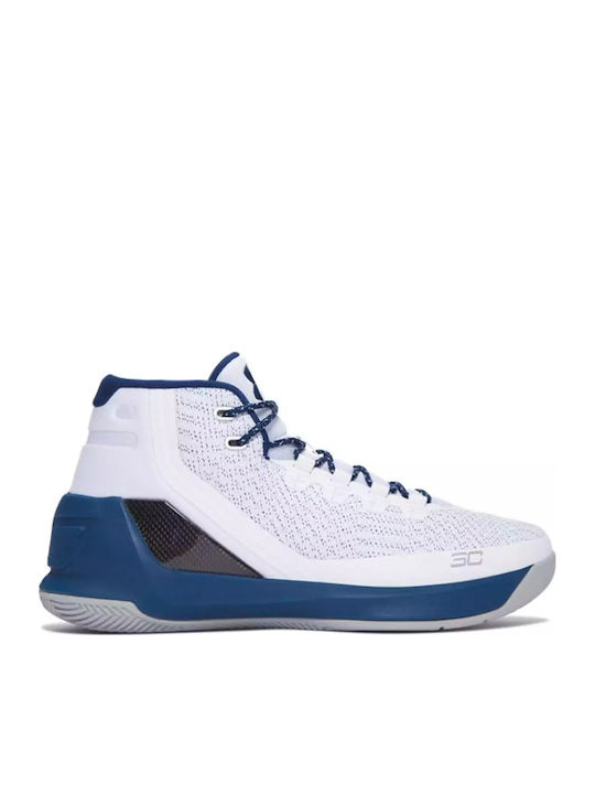 Under Armour Curry 3 Hoch Basketballschuhe Whit...