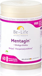 Be-Life Mentagin & Ginkgo Biloba 60 κάψουλες