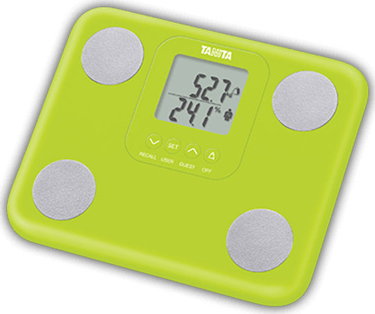 Tanita BC-730 Digital Bathroom Scale with Body Fat Counter Green