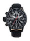 Invicta I-Force Watch Chronograph Battery with Black Fabric Strap