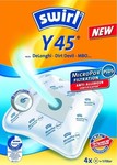 Swirl Y45 Vacuum Cleaner Bags 4pcs Compatible with Delonghi / Dirt Devil Vacuum Cleaners