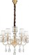 Fan Europe Monet Chandelier Lampshade 5xE14 White I-MONET/5