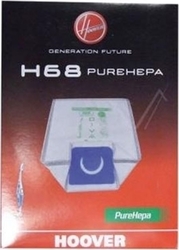 Hoover H68 Vacuum Cleaner Bags 4pcs Compatible with Hoover Vacuum Cleaners