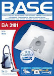 BASE BA3101 Σακούλες Σκούπας 5τμχ Συμβατή με Σκούπα Miele