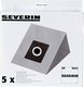 Severin 9023 Vacuum Cleaner Bags 5pcs Compatible with Vacuum Cleaner Severin