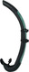 XDive Flow Snorkel Black with Silicone Mouthpiece