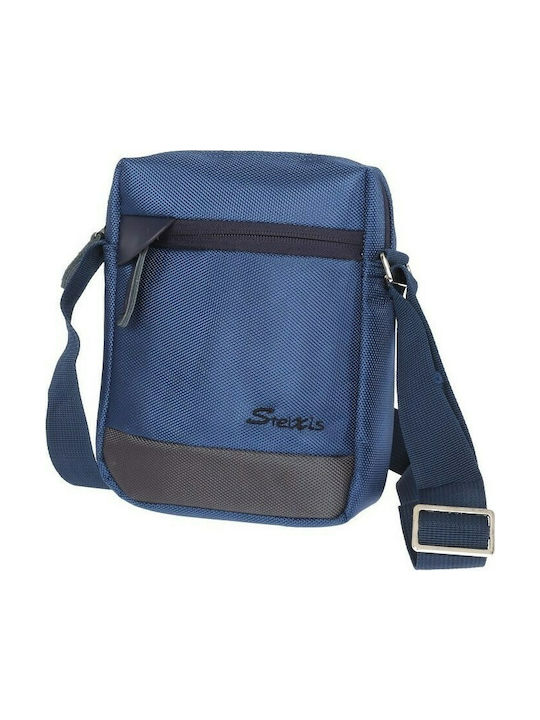 Stelxis Herrentasche Schulter / Crossbody Blau