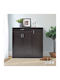 Ξύλινη Παπουτσοθήκη Sante με 11 Ράφια Wenge Μ120xΠ37xΥ123cm