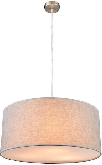 Globo Lighting Pendant Light Beige with Socket E27 53cm