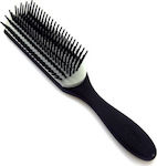 Denman Brush Hair for Hair Styling Black