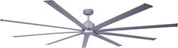 Lucci Air Airfusion Resort 210517 Ceiling Fan 203cm with Remote Control Aluminium