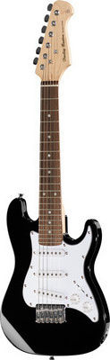Harley Benton ST-Junior Standard Series Ηλεκτρική Κιθάρα 6 Χορδών με Ταστιέρα Roseacer και Σχήμα ST Style Black High Gloss
