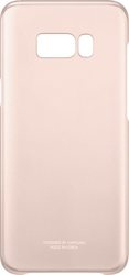 Samsung Back Cover Διαφανές Ροζ (Galaxy S8+)