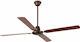 Faro Barcelona Malvinas L Ceiling Fan 140cm Mahogany