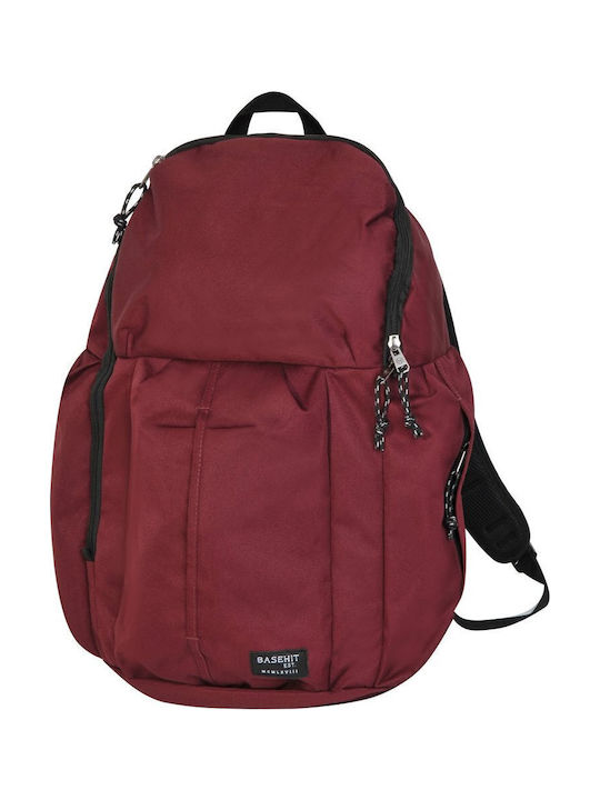 Basehit Backpack Μπορντό