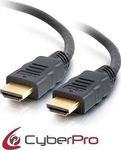 CyberPro HDMI 2.0 Cablu HDMI de sex masculin - HDMI de sex masculin 1.5m Negru