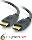 CyberPro HDMI 2.0 Premium High Speed 4K 60Hz HDR Cable HDMI Male - HDMI Male 15m Black