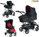 Hauck Rapid 4 Plus Trio Set 3 in 1 Caviar Tango Регулируемо Бебешка количка 3 в 1 Червен