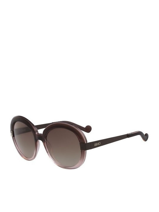 Liu Jo Women's Sunglasses with Brown Plastic Frame