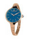 Hoops Watch with Pink Gold Metal Bracelet 2584LC-RG09