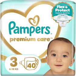 Pampers Premium Care № 3 за 5-9kgkg 40бр Pampers Premium Care № 3 за 5-9kgkg 40бр