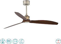 Faro Barcelona 32W 128cm Brown Just Fan