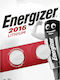 Energizer Μπαταρίες Λιθίου Ρολογιών CR2016 3V 2τμχ