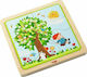 Ξύλινο Παιδικό Puzzle Οι Εποχές για 3+ Ετών 4pcs Haba