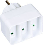 VK Lighting VK/10034 T-Shaped Wall Plug 3 Positions