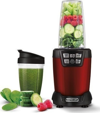 Sencor Nutri Smoothie SNB 6601RD Blender with Tritan Jug 800 ml 1200W Red