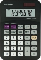 Sharp EL-330F Calculator Accounting 8 Digits in Black Color