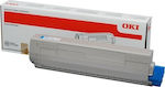 OKI 46443103 Toner Κυανό High Capacity 10000 Σελίδων