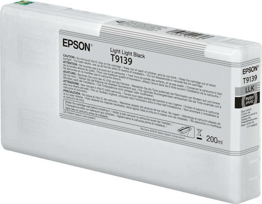 Epson T9139 Light Light Black Original InkJet Printer Ink Black (C13T913900)