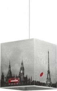 Gallis Paris / London Pendant Висящо осветително тяло Сив