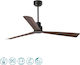 Faro Barcelona Nassau M Ceiling Fan 128cm Brown