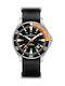 Hamilton Automatic Watch with Leather Strap Black
